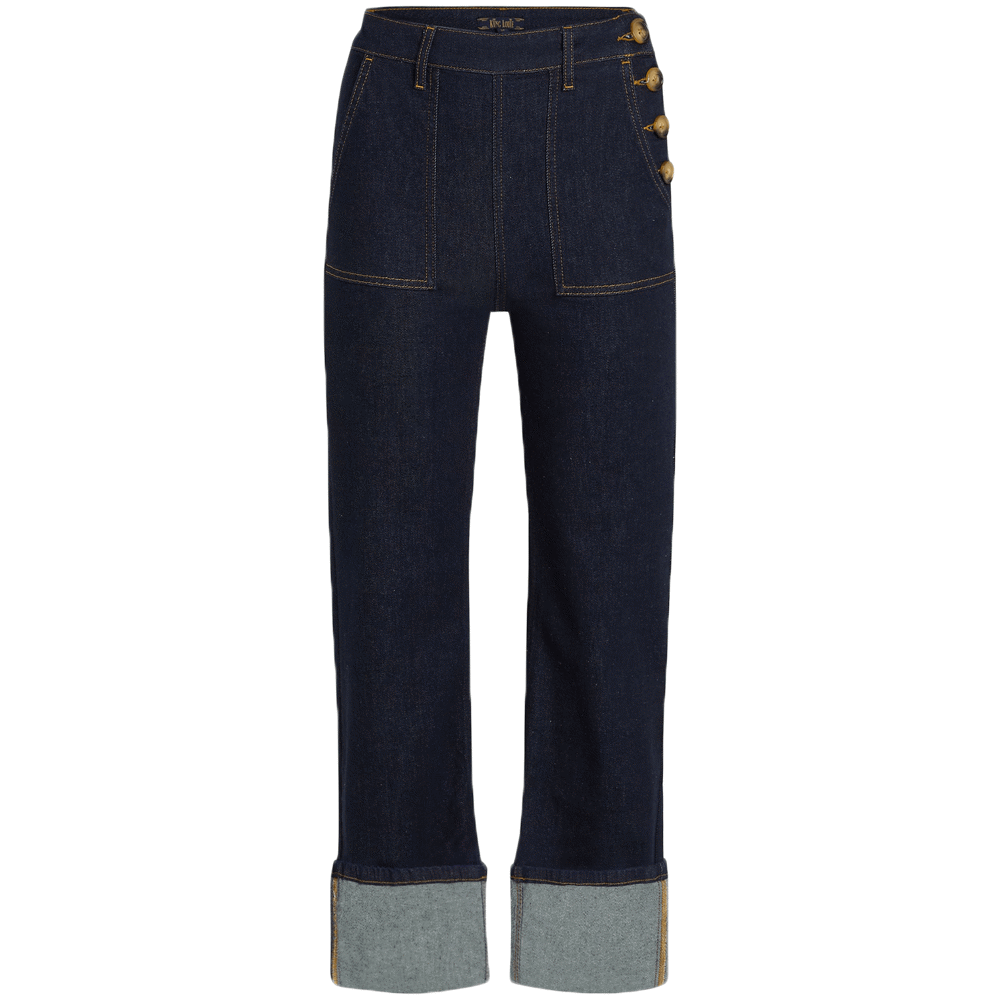 King Louie Debra Trouser Walker Denim